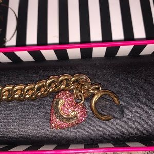 ♡ Authentic Juicy Couture pink heart Brace…